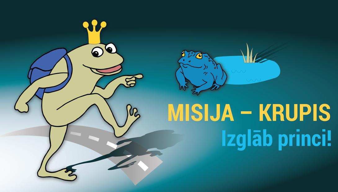 Radošo darbu izstāde „Misija – KRUPIS. Izglāb princi!”